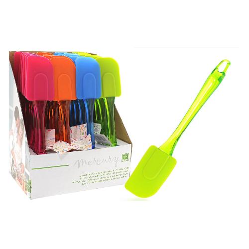 Mercury Spatola cucina leccapentola Silicone (24,5x5,3cm) Assortito 21623