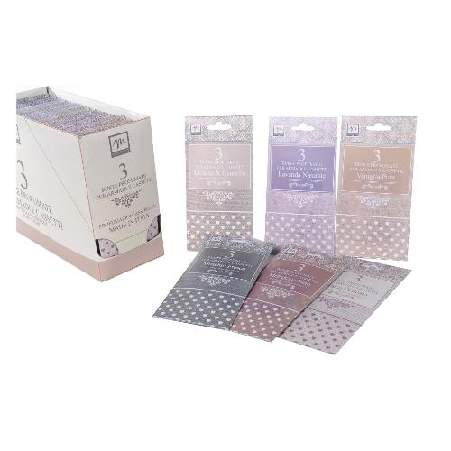 Mercury Profumatore armadio 3 pz CLASSIC Assortito 30452