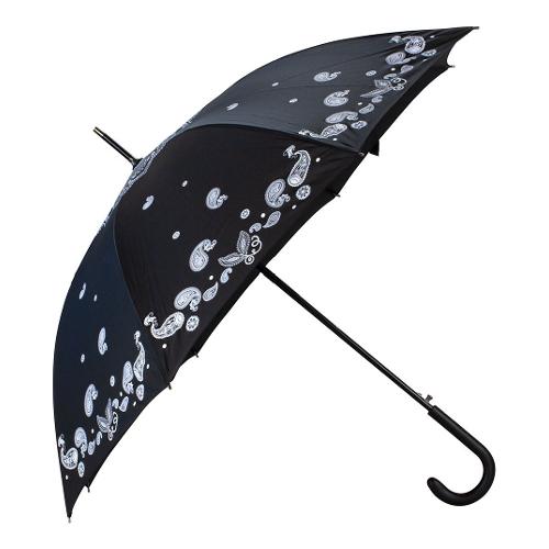 Y Dry Ombrello lungo donna automatico Mandala (112cm) FASHION WORLD Nero Y 4461