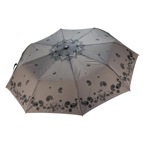 Y Dry Ombrello mini donna automatico Mandala (97cm) FASHION WORLD Tortora Y 2261