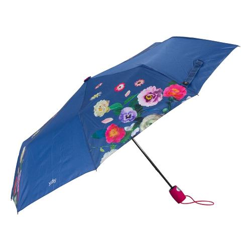 Y Dry Ombrello mini donna automatico Bouquet (97cm) FASHION WORLD Azzurro Y 2259