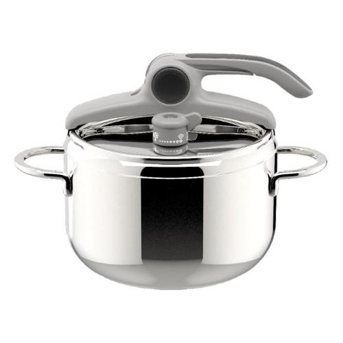 Lagostina Pentola pressione Inox (7L) DELIZIOSA LAGOEASY UP Cromo lucido 010038010507