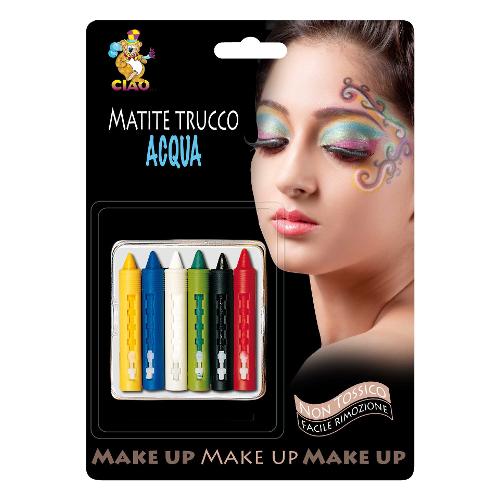 Trucchi carnevale Set Make Up All'Acqua assortito 31212