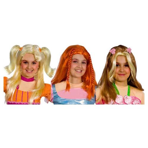 Ciao Parrucca carnevale Winx assortito taglia bambina X0305