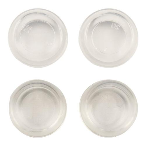 Oreca Set tappi Per gambe tubolari sedia (2 cm) Trasparente 0825701 20