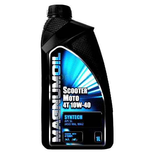 Magnum Oil Olio motore Sintetico Scooter Moto 4T Syntech flacone 1,0 lt 684681