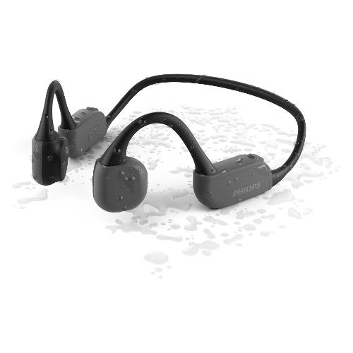 Philips Auricolari microfono bluetooth GO A Conduzione Ossea Black TAA6606BK 00