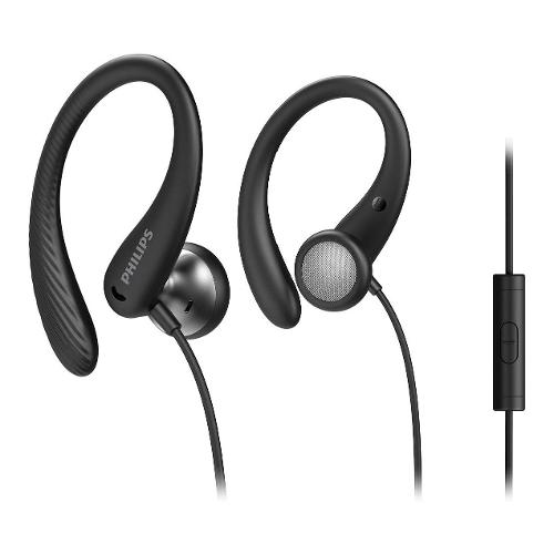 Philips Auricolari microfono filo GO Sports Headphones Black TAA1105BK 00