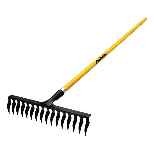 Australian Rastrello Sarchiatore 16 dt manicato (150x42,5 cm) Giallo e Nero 150 RS16 P