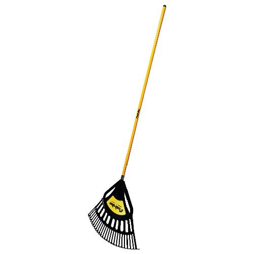 Australian Scopa foglie Fissa Extra con Manico (150x64 cm) Nero e Natural 150 SFE25 P