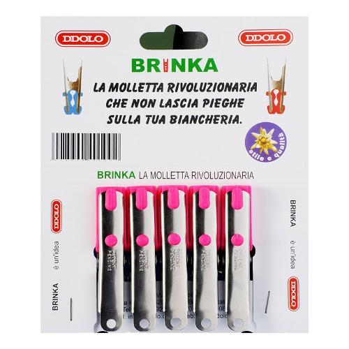 Ddolo Mollette bucato 5 pz Brinka Assortito