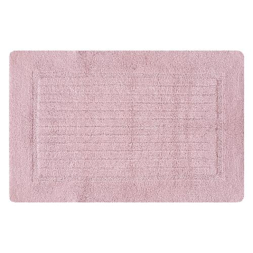 TAPPETO ROSA BAGNO TINTA UNITA