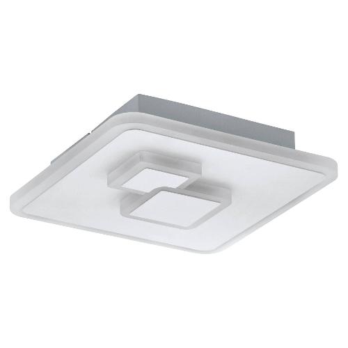 Eglo Plafoniera CADEGAL Bianco (20x5x20cm) 33941 1 luce - LED - Max 8W