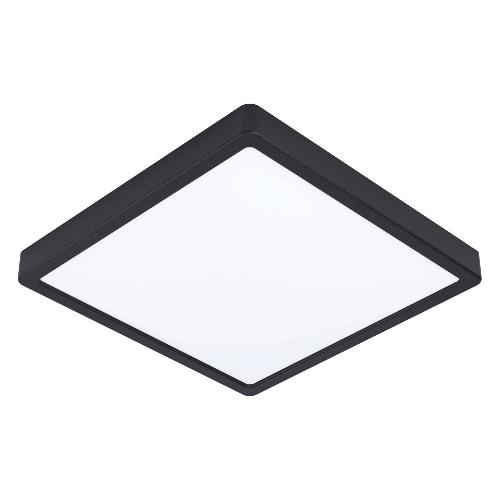 Eglo Plafoniera da esterno FUEVA 5 Nero (28,5x3x28,5cm) 99271 1 luce - LED - Max 20,5W