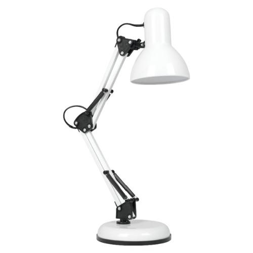 Lampada Tavolo Bellariva E14 Grigio Chiaro Bianco