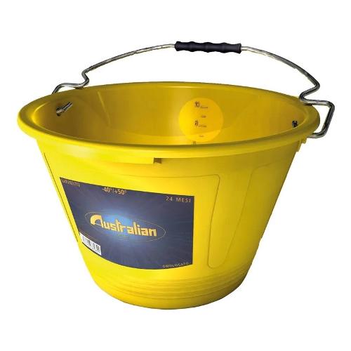 Secchio muratore giallo 10L SSB 36