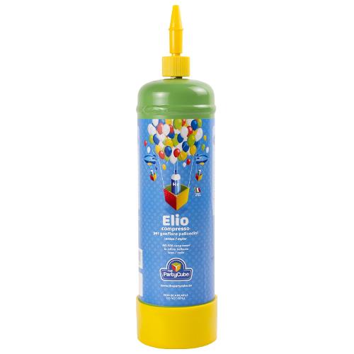 Bombola elio da 2,2 litri e 24 palloncini e gel antidispersione