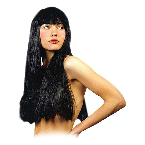 Ciao Parrucca Halloween Mortisia Nero taglia unica 72208