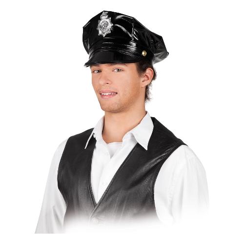 Ciao Cappello carnevale Poliziotto Nero 20946