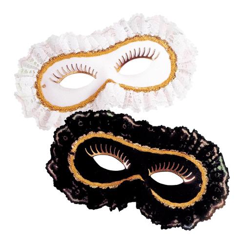 Maschera carnevale taglia Unica Veneziana O Farfalla Assortito 21030