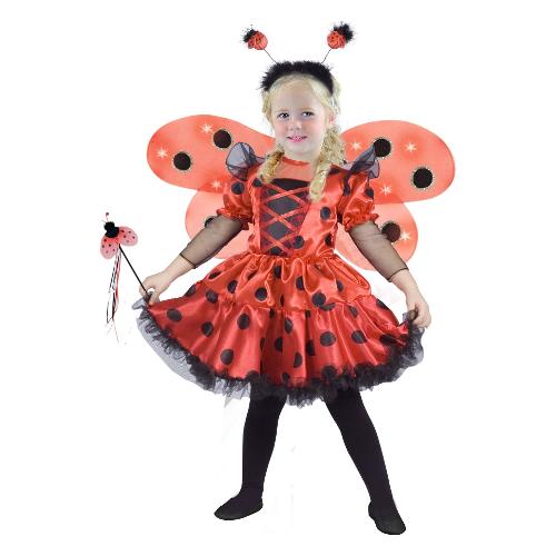 Costume carnevale Baby Coccinella taglia 4 + anni 61432 4