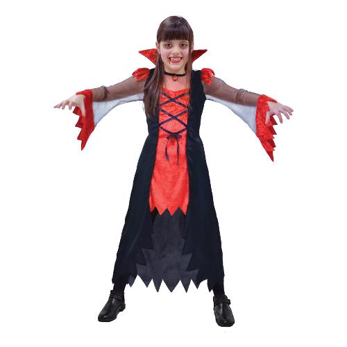 Ciao Costume Halloween Vampira con Trucco taglia 8-10 anni 10927 8 10