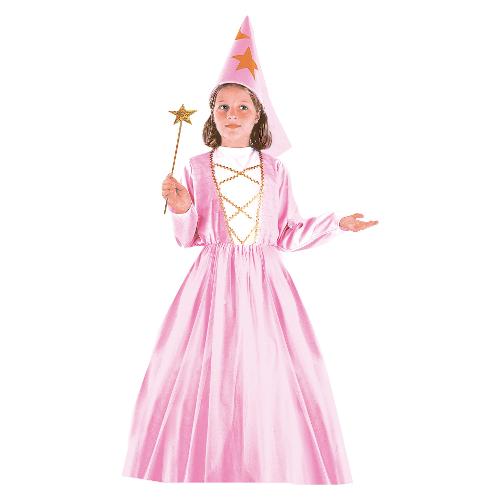 costume di carnevala da suora rosa adulta