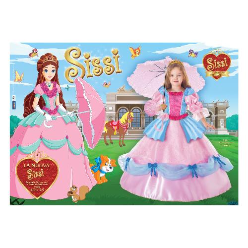 Ciao Costume carnevale Sissi La Giovane Imperatrice Assortito taglia 7-9 anni 11196 7 9