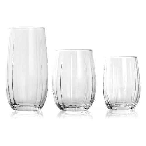 Set bicchieri Acqua 4pz TIMELESS Trasparente 8,5 x 9,6 cm 345ml