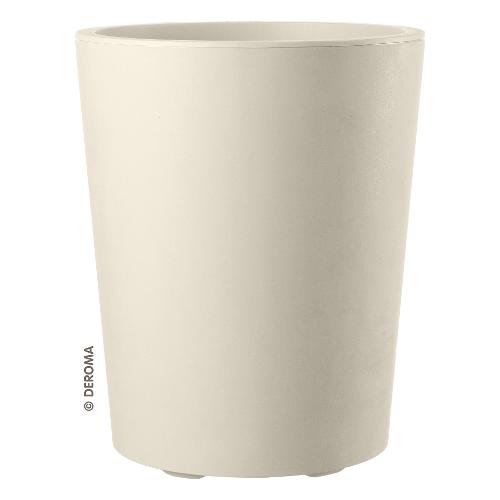 Deroma Vaso piante con riserva acqua MILLENNIUM perla (43,5x53,5 cm)
