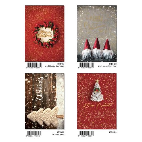 Marpimar Biglietto auguri natale (11,8x16,8cm) Assortito 21ABN08