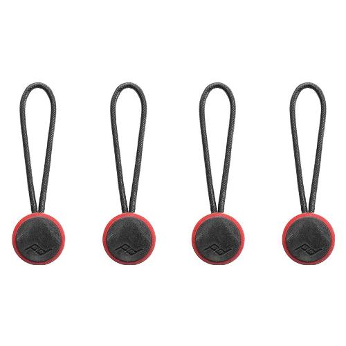 Peak Design Gancio ancoraggio CLIP Anchor 4 Pack Black e Red 4PK AN 4