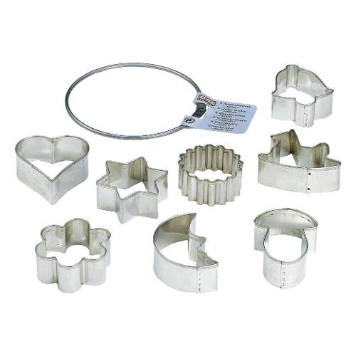 Kaiser Formine biscotti 8 pz con anello taglio 23 0061 2812