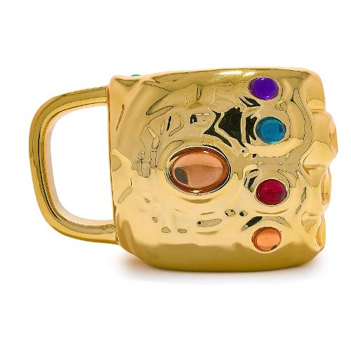 Paladone Tazza mug Ceramica (330ml) Infinity Gauntled Gold MARVEL PP6171MAEG