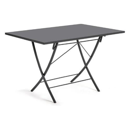 Vermobil Tavolo da esterno metallo VEGAS Fisso Grigio antico (120x80x75cm) VE2120 AG