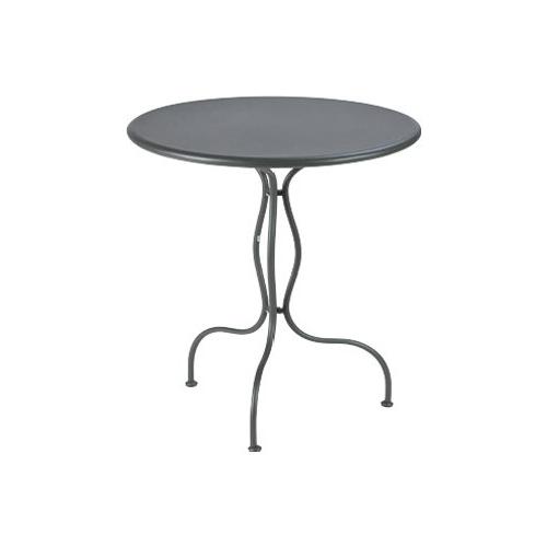 Vermobil Tavolo da esterno metallo MIMMO RONDO Fisso Grigio antico (60x75cm) SP119 AG