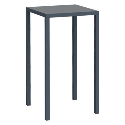 Vermobil Tavolo impilabile metallo QUATRIS Fisso Grigio antico (60x60x110cm) QT6060H AG