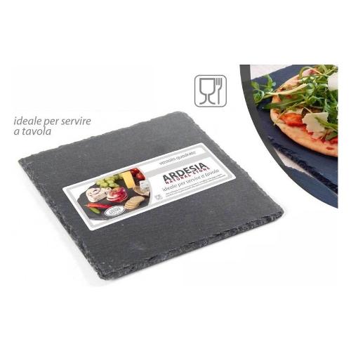 Gicos Vassoio Ardesia (20x20cm) Grigio scuro 752247
