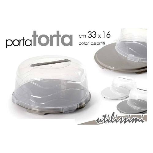 Porta torta Con Alzata e Coperchio TIFFANY Bianco 199400156