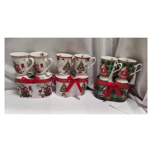 Set tazze mug 2pz NATALE Colore Assortito 73059