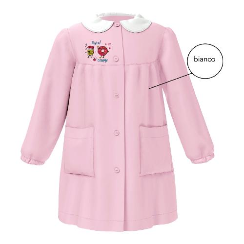 Siggi Grembiule bambina HAPPY SCHOOL GIRL BREAK taglia 4 anni Bianco GR3858 0001