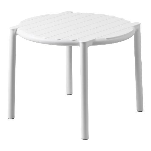 Nardi Tavolino da esterno polipropilene DOGA Table Bianco (49,5x39,5cm) 40042 00 000