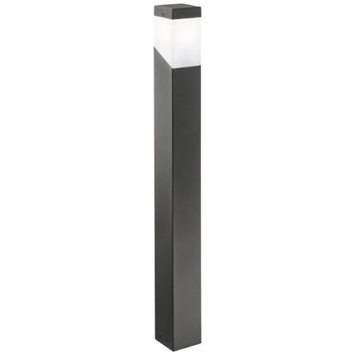 G.E.A. Luce Palo luce SURY Grigio antracite GES611 (10x10x100cm) 1 luce - E27 - Max 28W