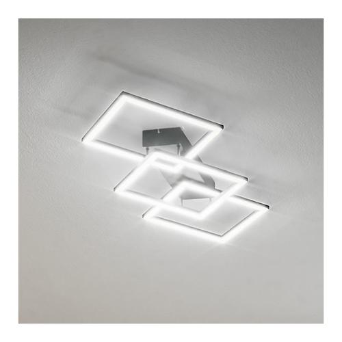 G.E.A. Luce Plafoniera AFRODITE PM Bianco (81x8x38,2cm) FAFPB2 1 luce - LED - Max 40W