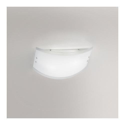 G.E.A. Luce Plafoniera LECCE PP Bianco (32,5x9,5x23cm) FLEPB1 2 luci - E27 - Max 84W