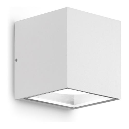 G.E.A. Luce Applique da esterno APO Bianco (10,8x10,8x11,5cm) GES173 2 luci - GX53 - Max 18W