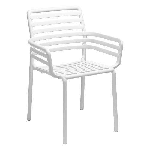 Nardi Sedia con braccioli polipropilene DOGA Armchair Bianco 40254 00 000