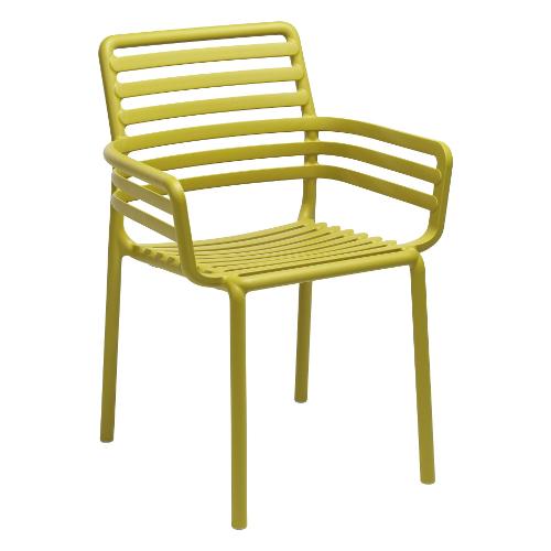 Nardi Sedia con braccioli polipropilene DOGA Armchair Pera 40254 18 000