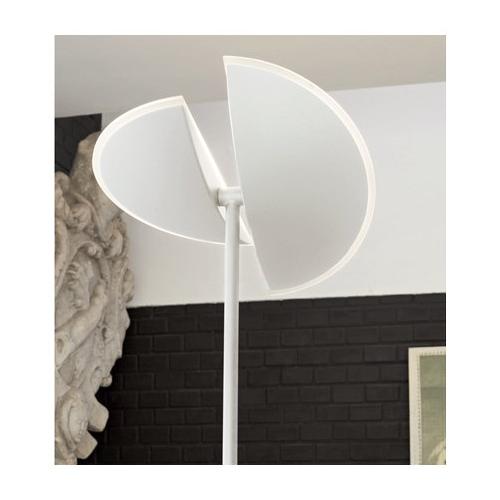 G.E.A. Luce Lampada da terra PING PONG Bianco GPIB01 (31x183cm) 1 luce - LED - Max 28W