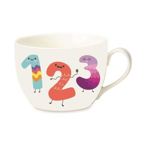 Cpo Tazza (510ml) Numeri Multicolor